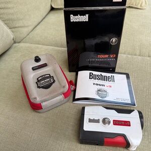 Bushnell Tour V3 Laser Golf Rangefinder
With Case